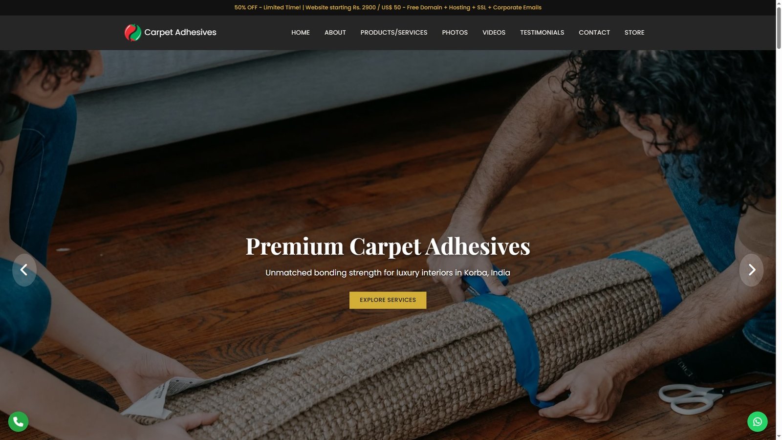 Carpet Adhesives