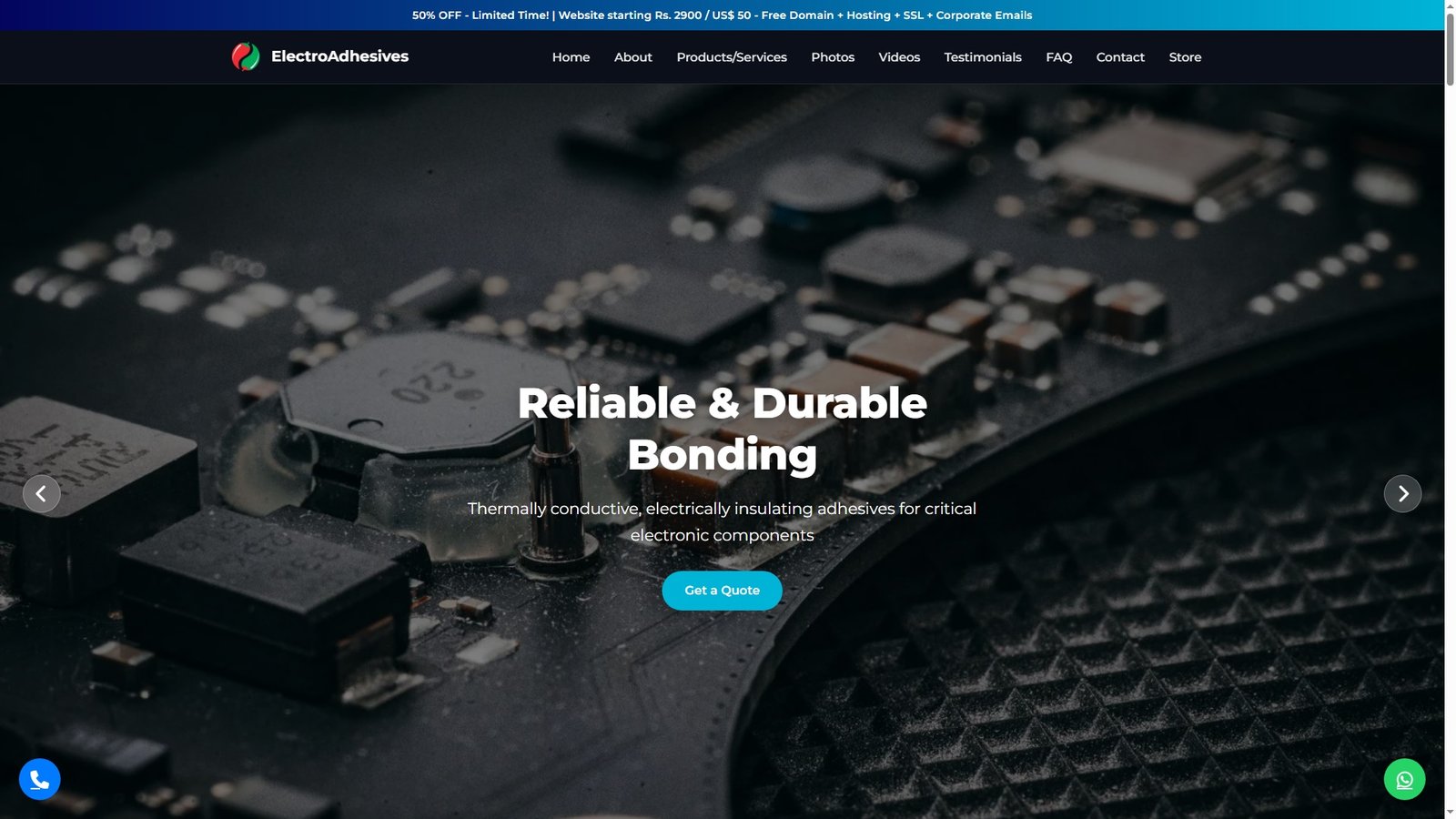 Electronics Adhesives