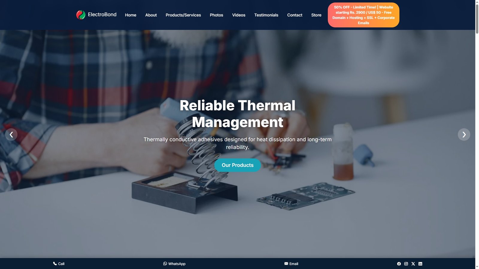 Electronics Adhesives