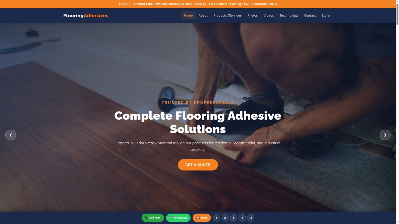 Flooring Adhesives