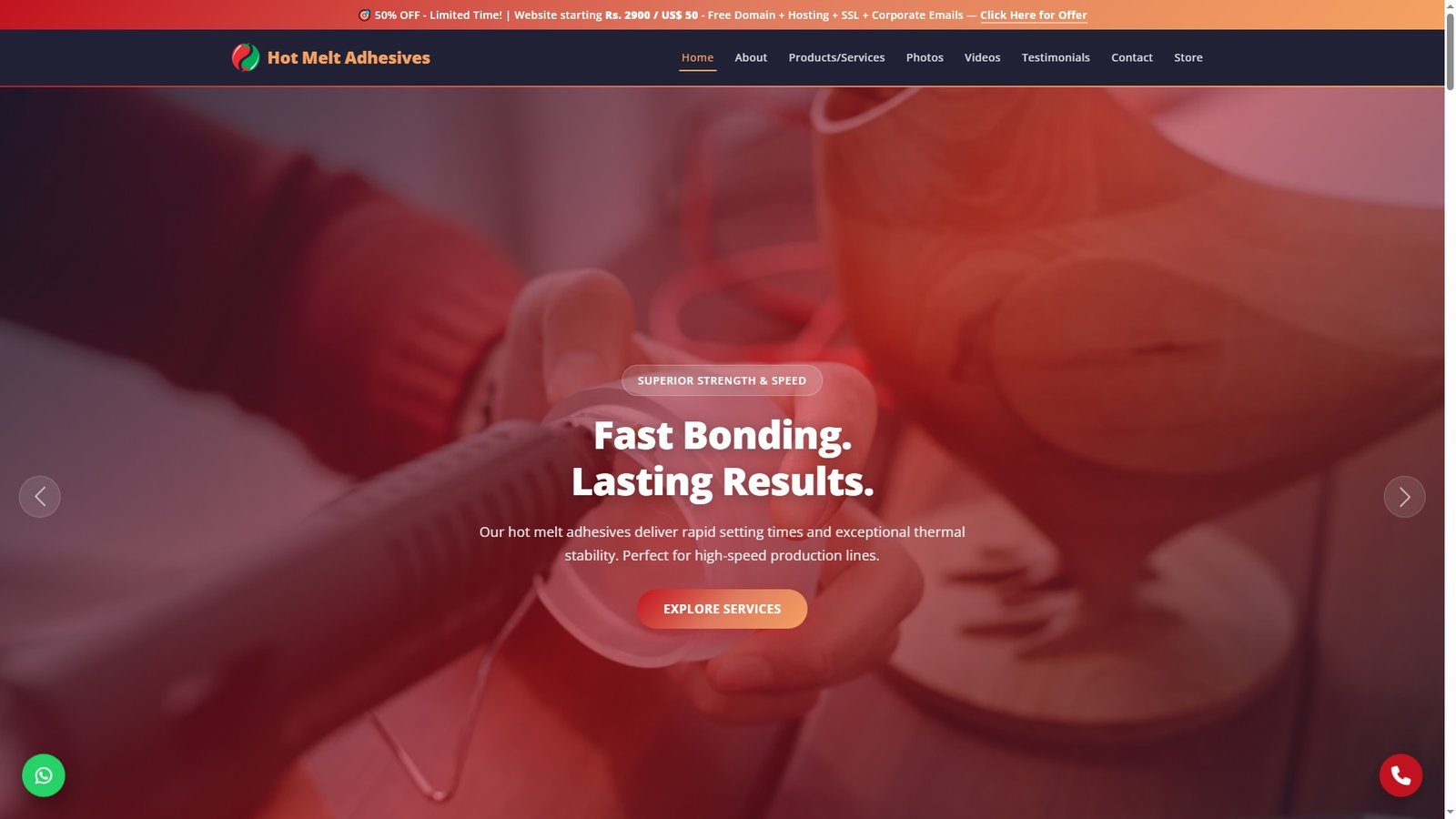 Hot Melt Adhesives