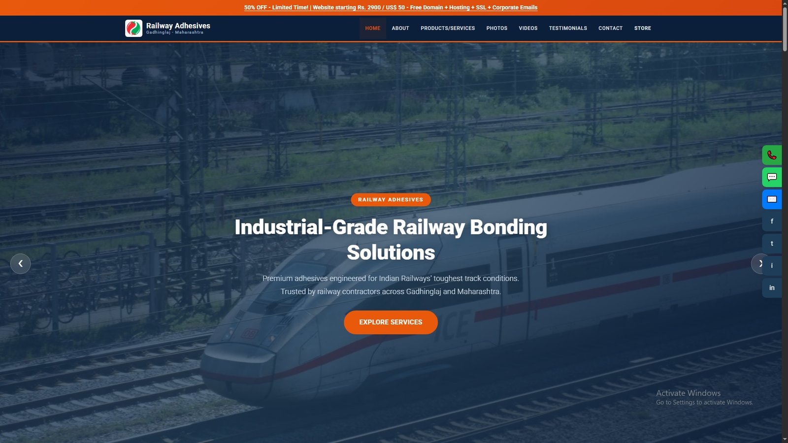 Railway Adhesives