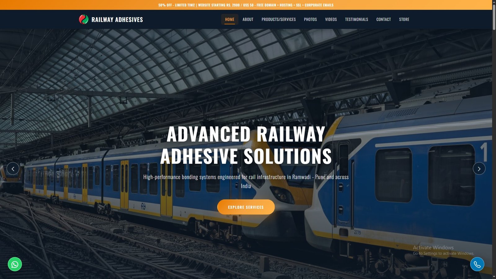 Railway Adhesives
