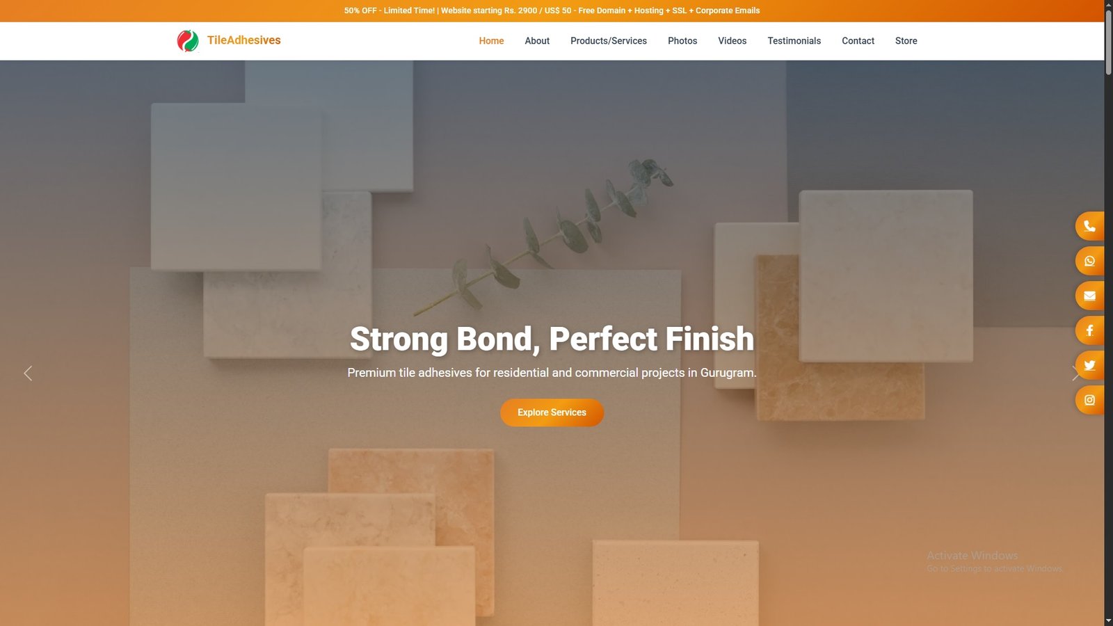 Tile Adhesives