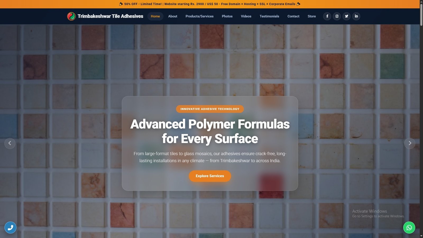 Tile Adhesives