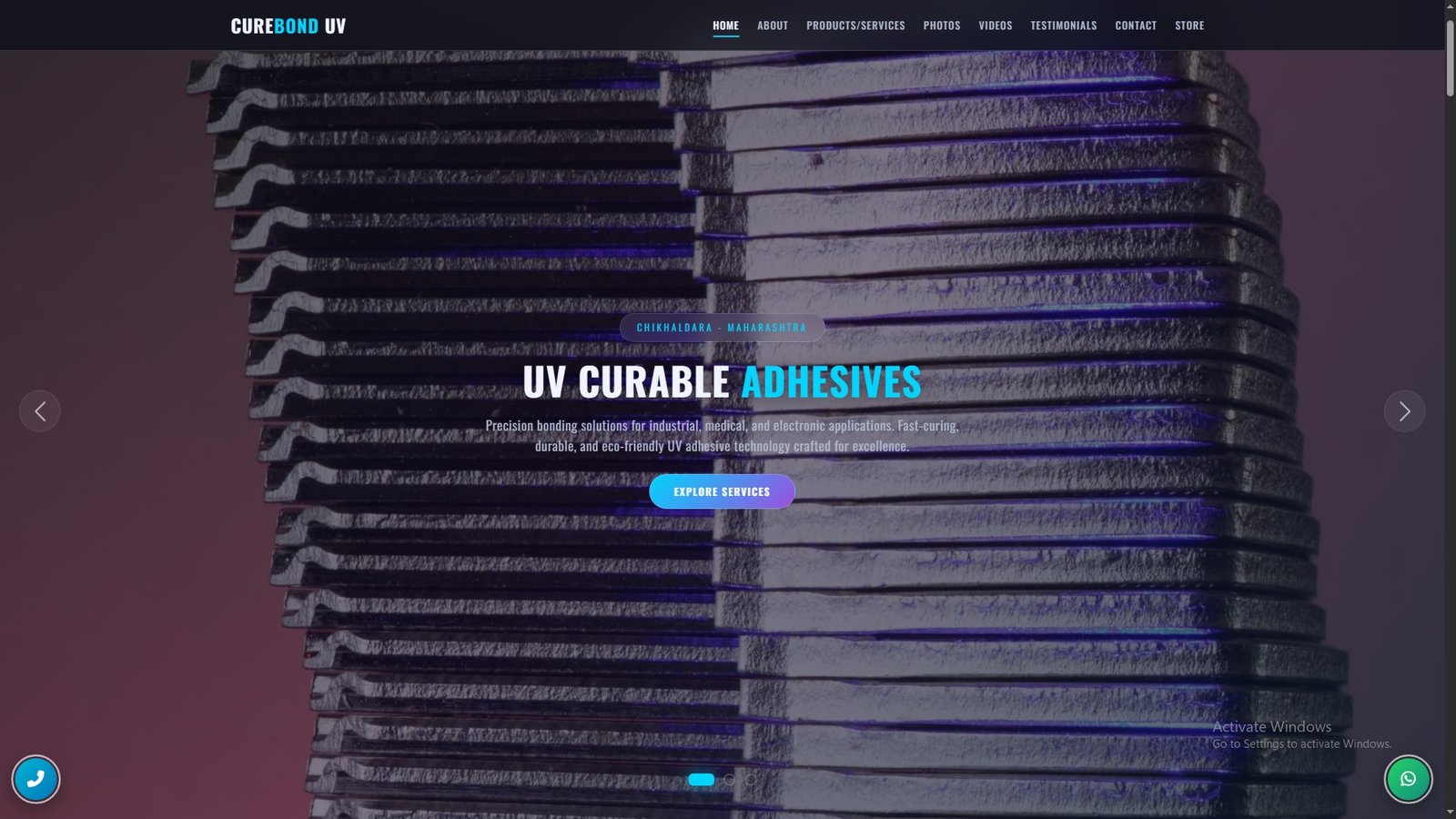 UV Curable Adhesives