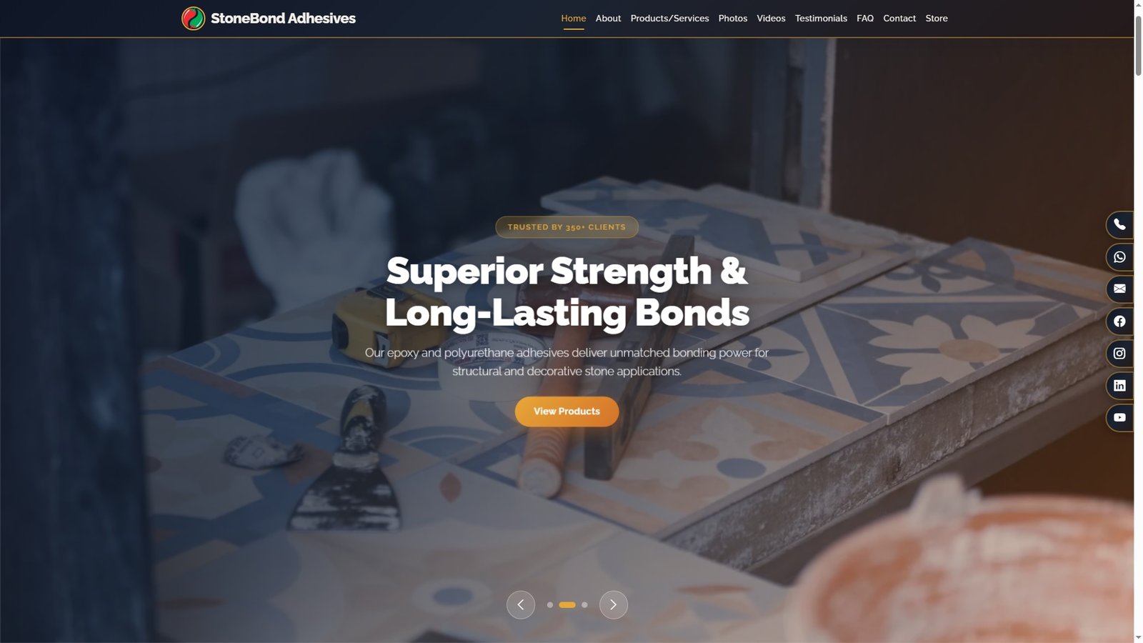 Stone Bonding Adhesives