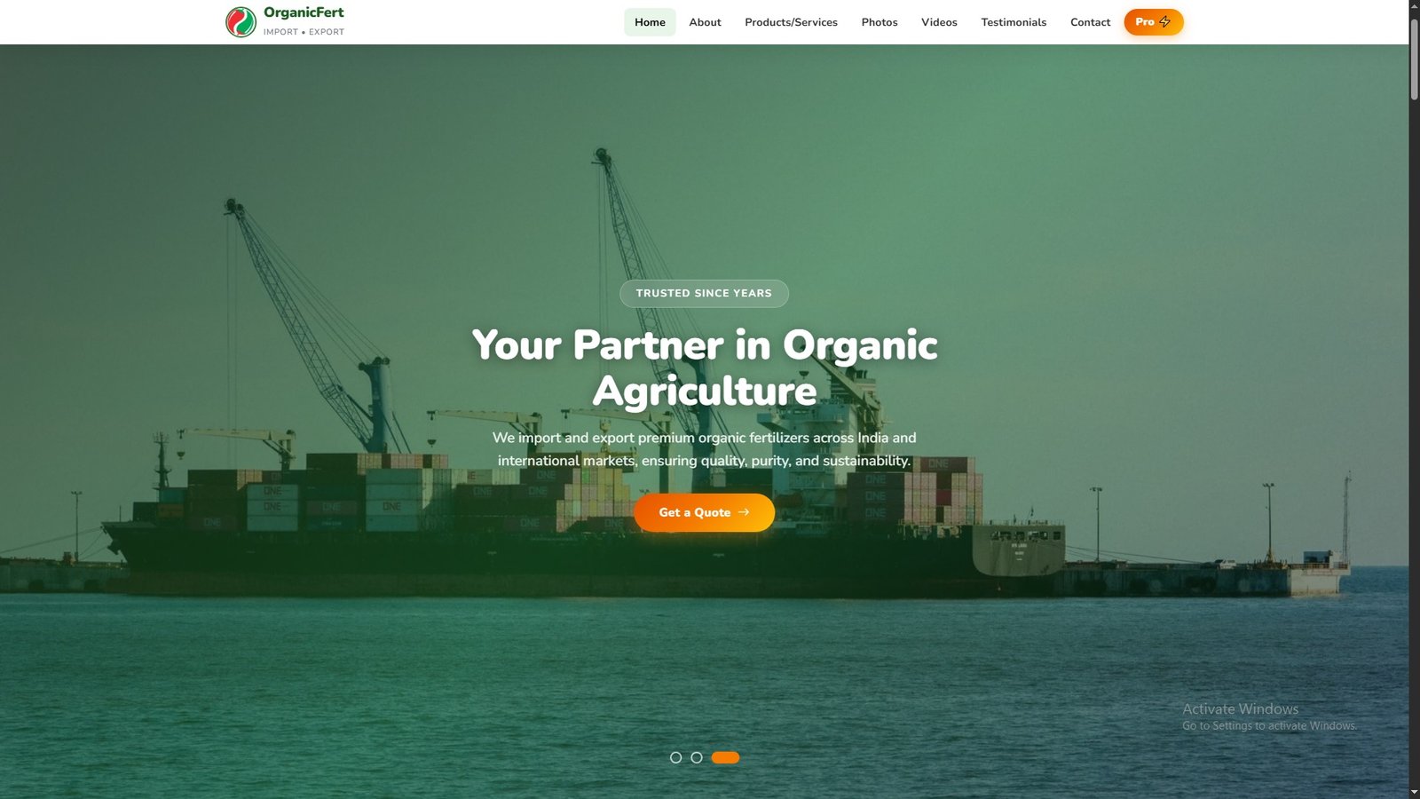 Organic Fertilizers Import Export