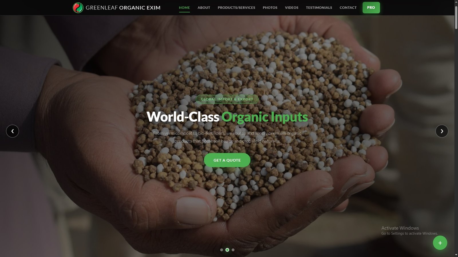 Organic Fertilizers Import Export