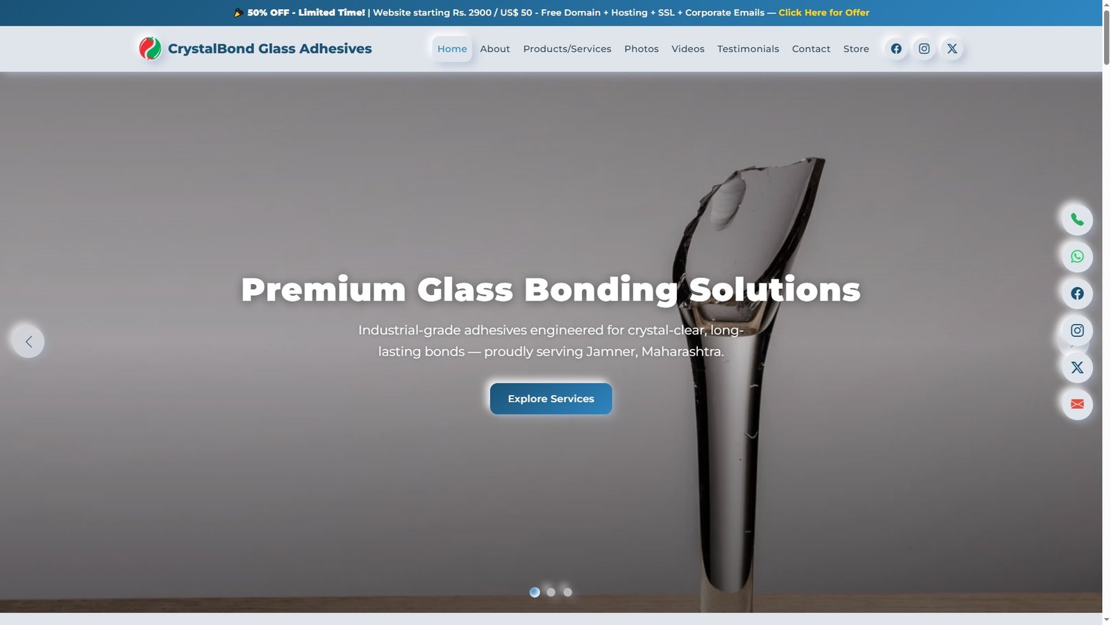 Glass Bonding Adhesive