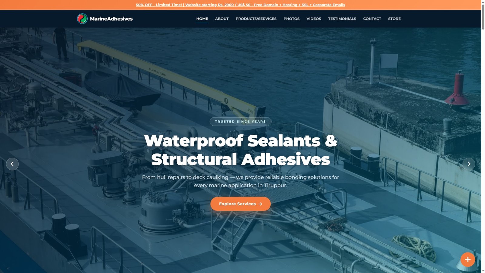 Marine Adhesives