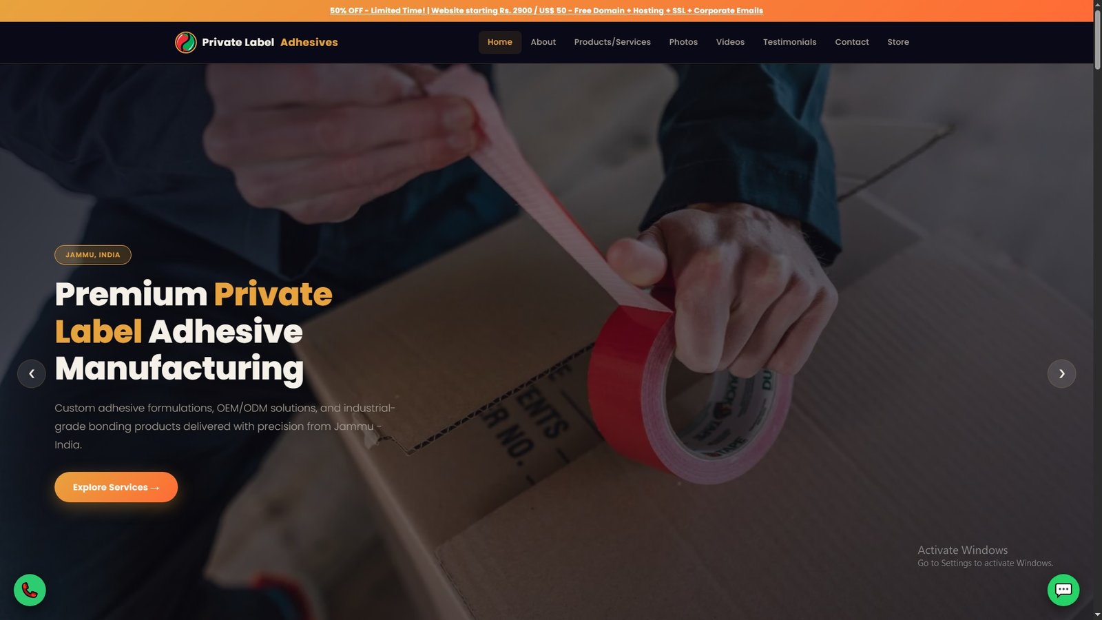 Private Label Adhesives