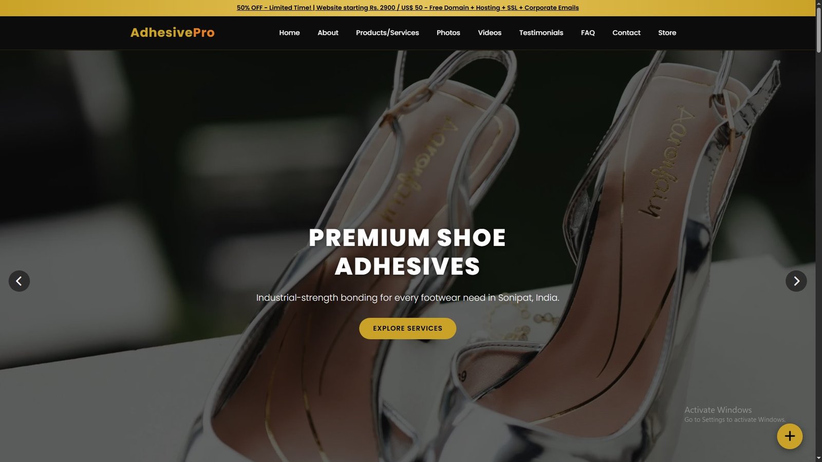 Shoe Adhesives
