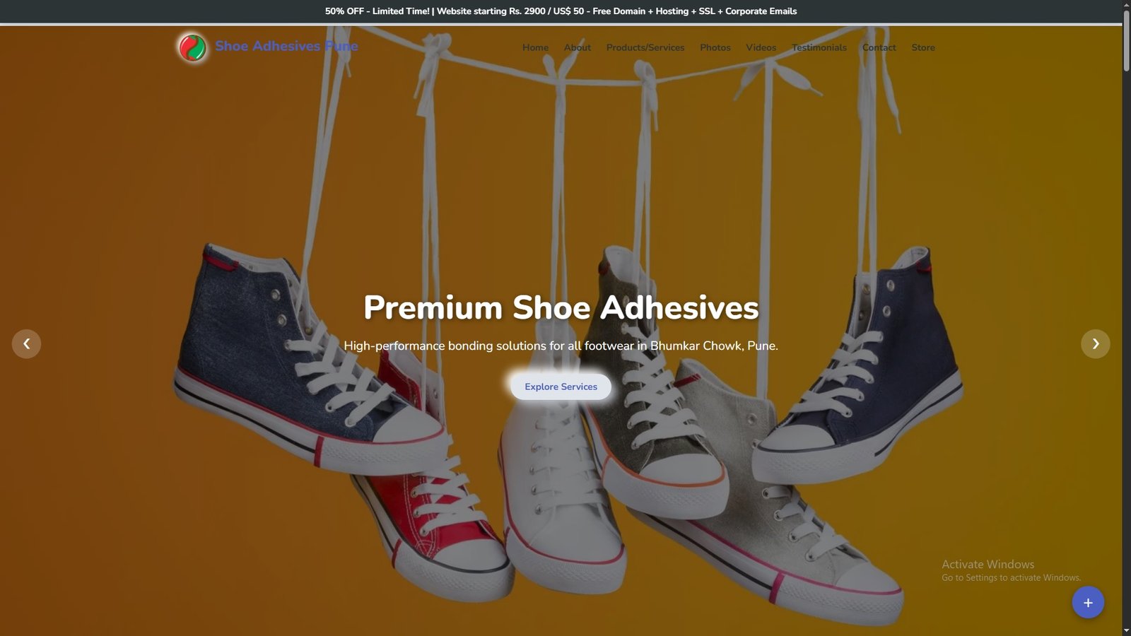 Shoe Adhesives