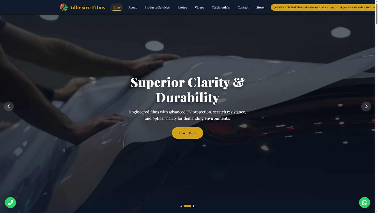 Specialty Adhesive Films
