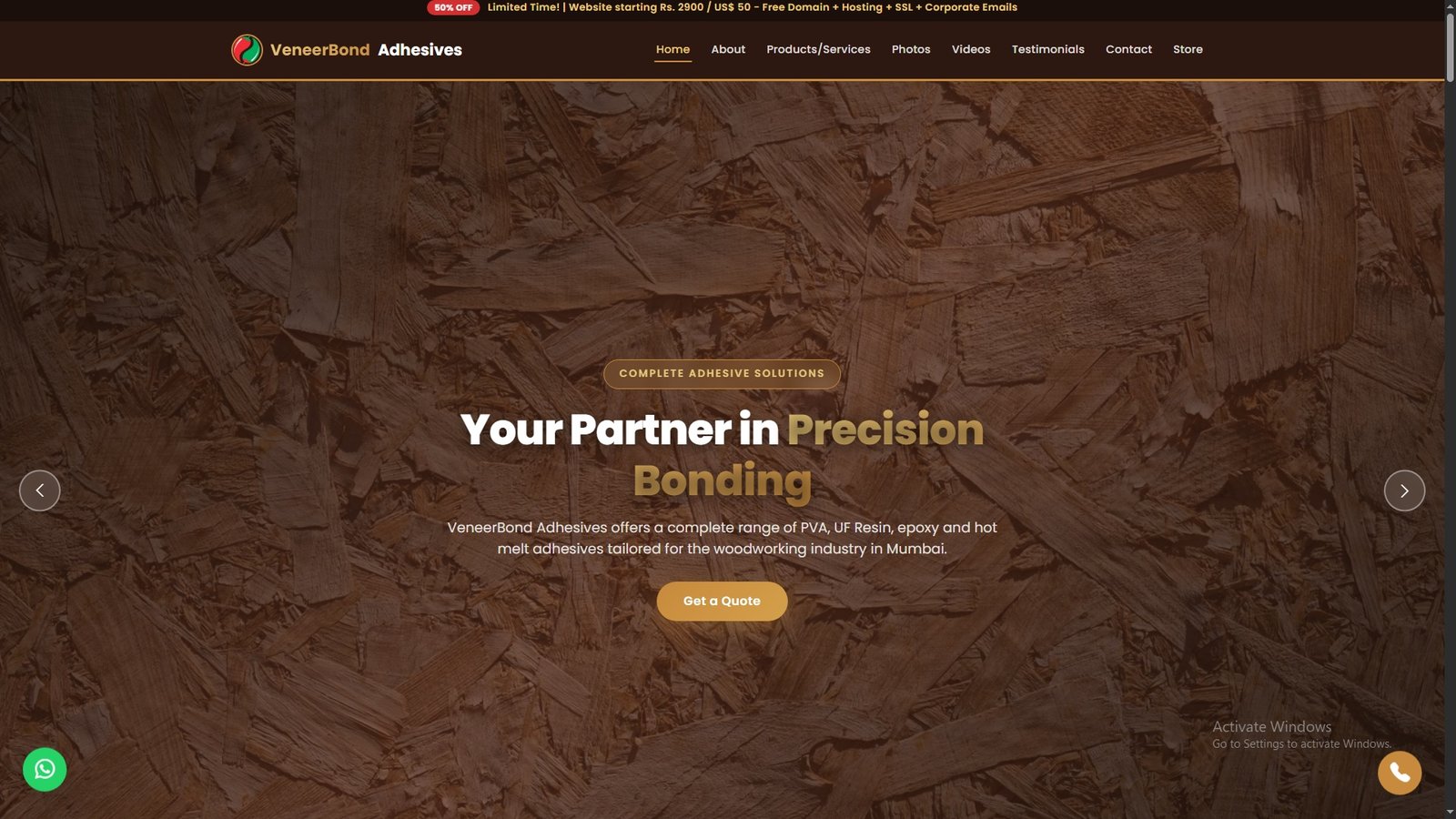 Veneer Adhesives