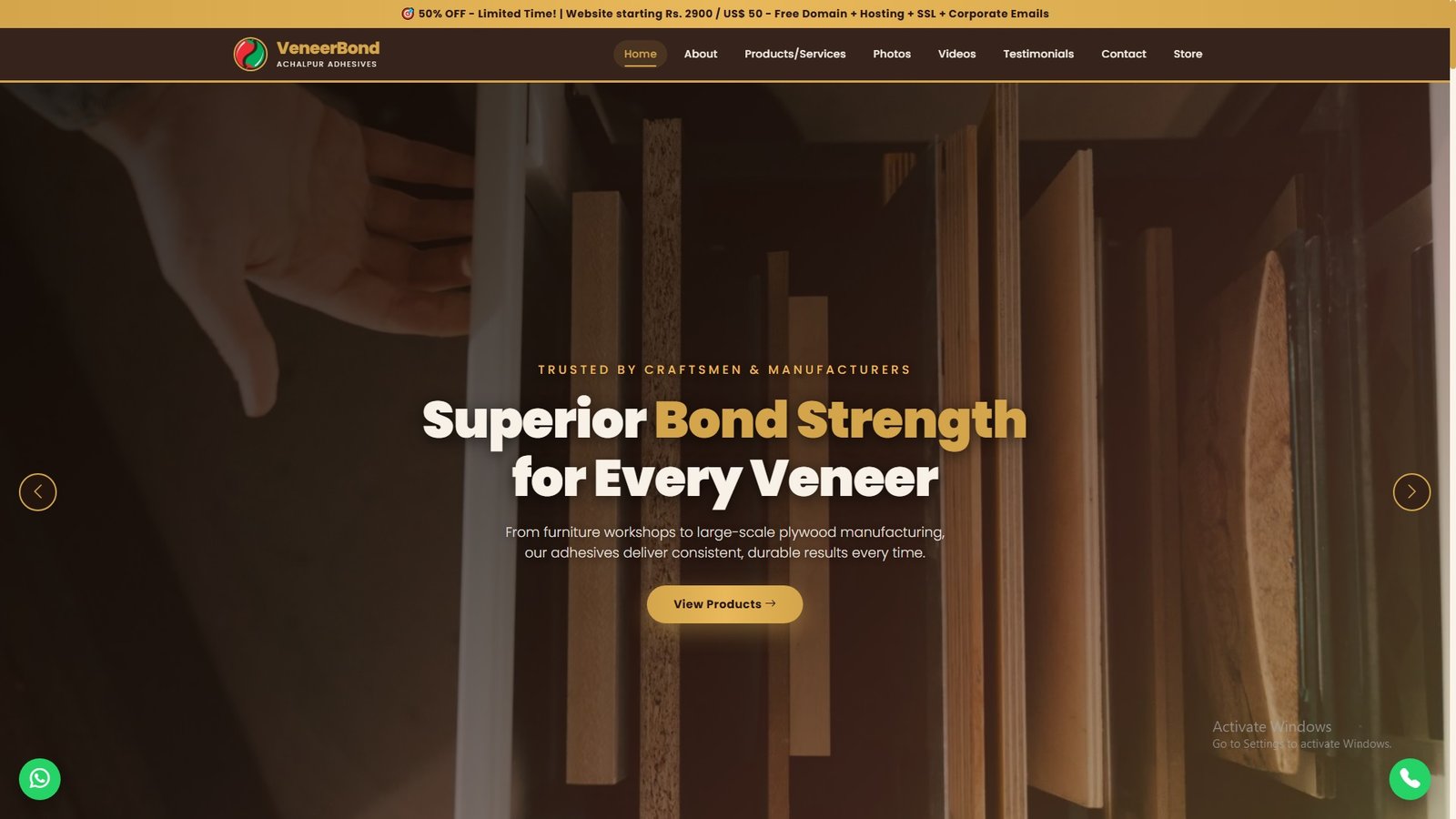 Veneer Adhesives