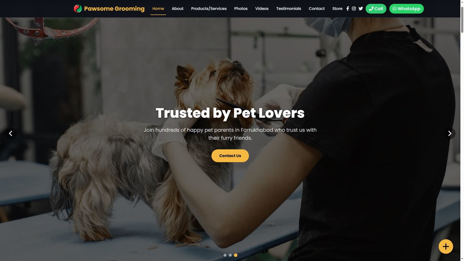 Pet Grooming Services