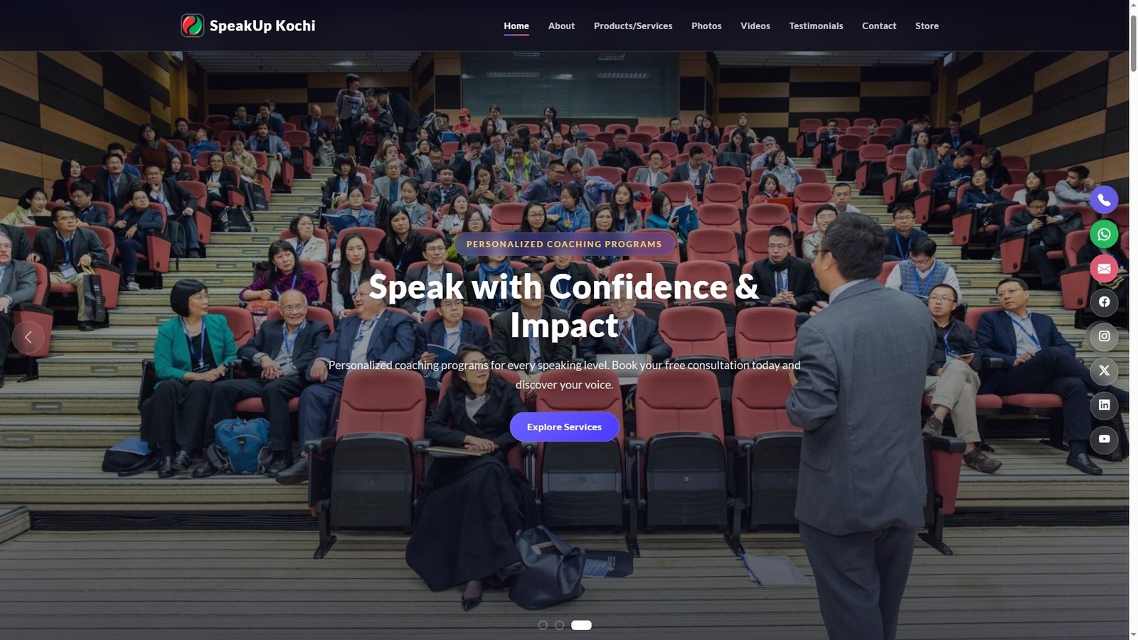 Public Speaking Coaching