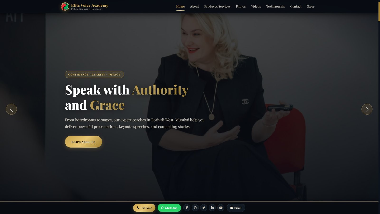 Public Speaking Coaching