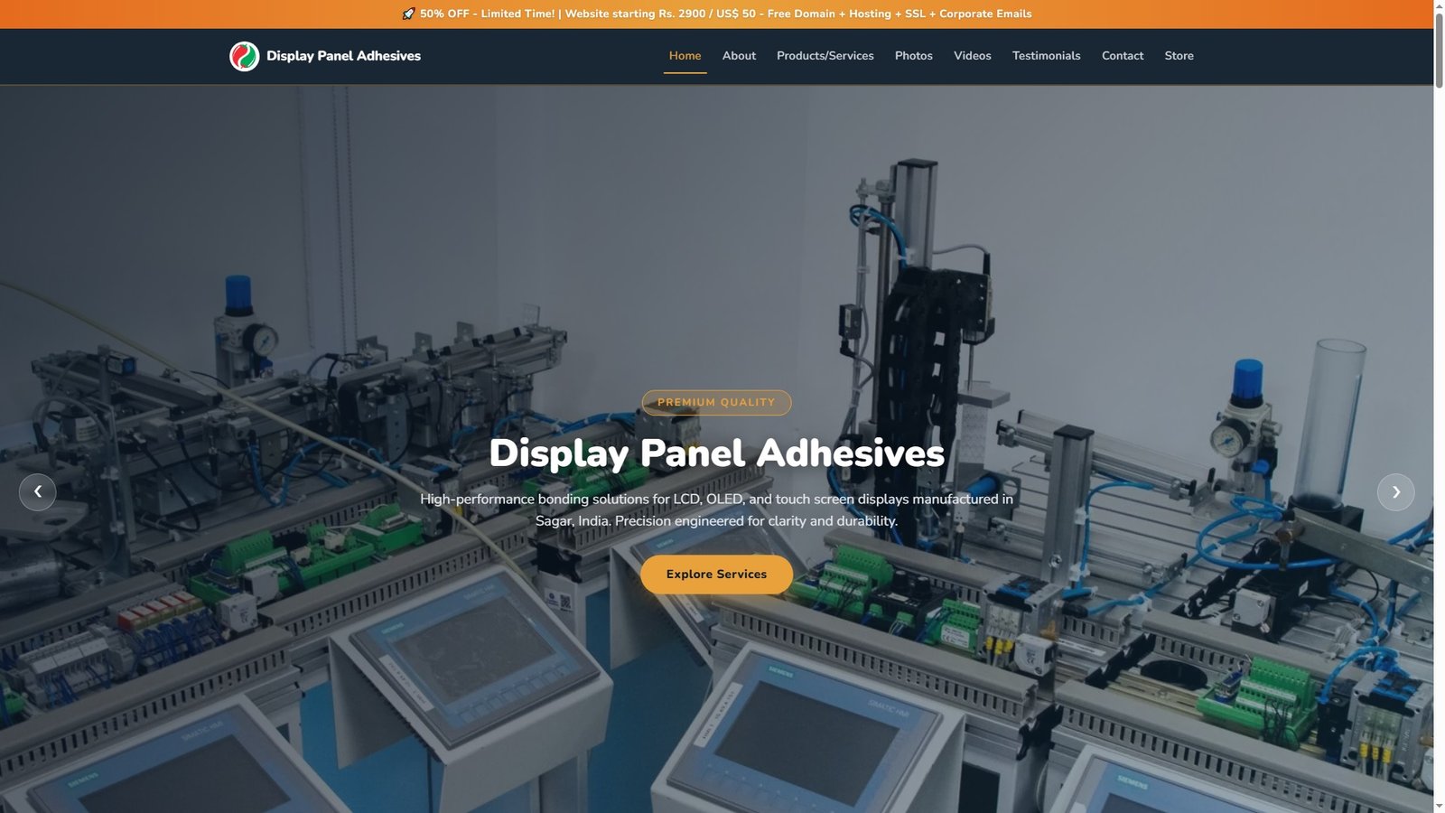 Display Panel Adhesives