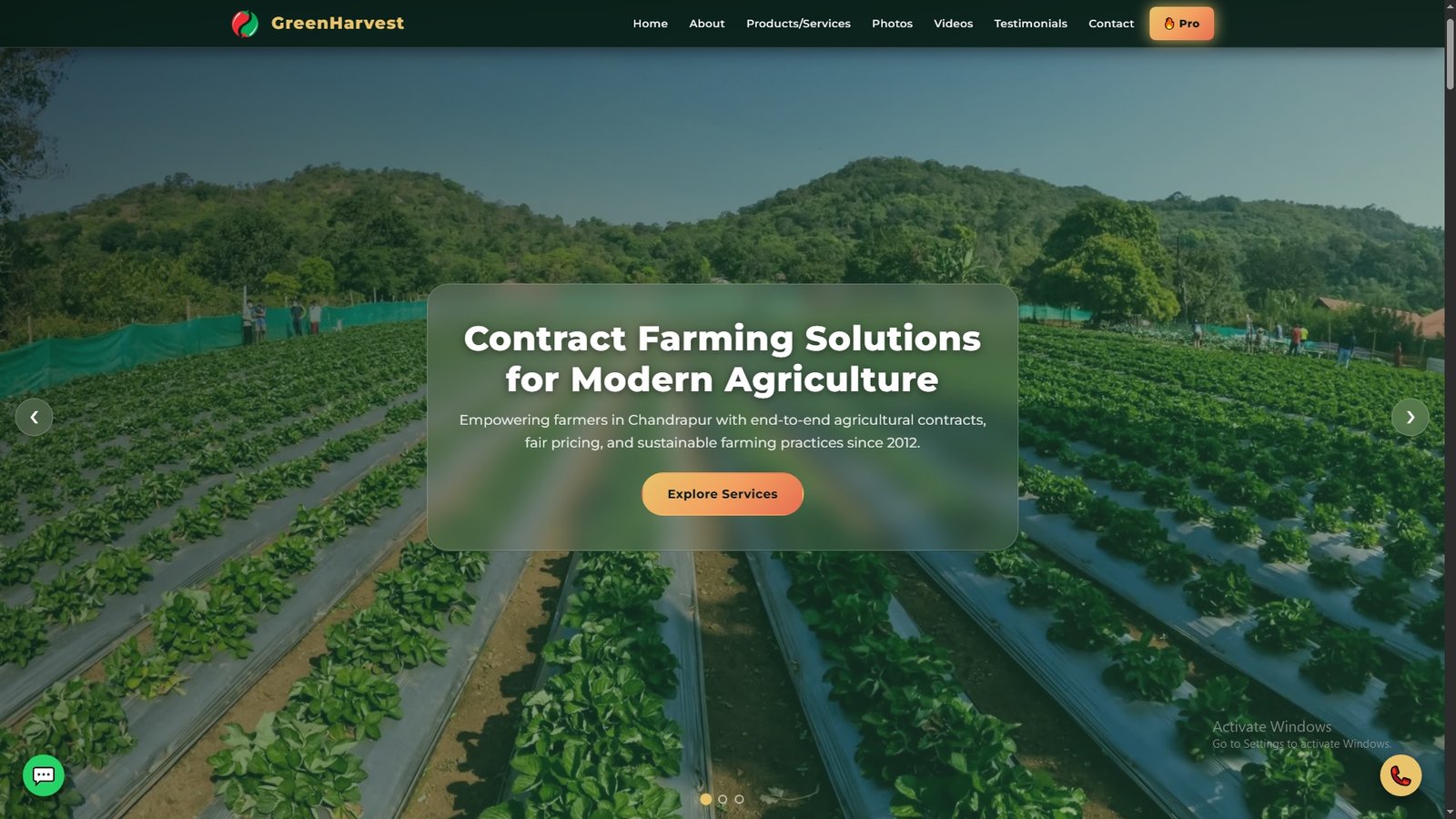 Contract Farming Services