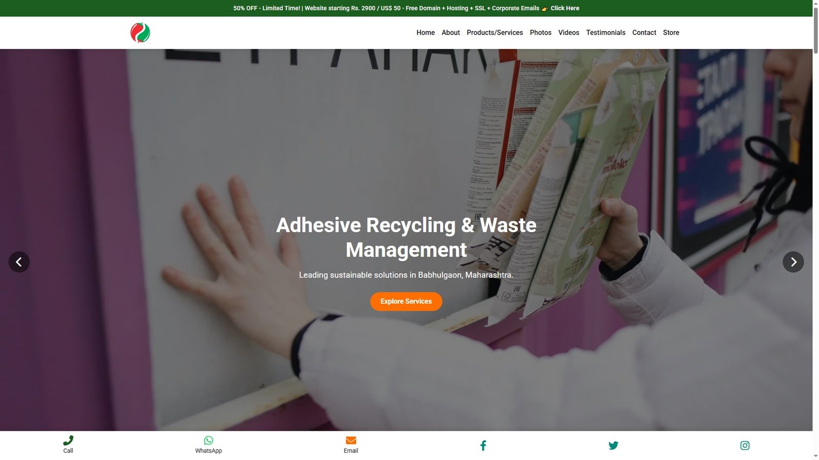 Adhesive Recycling and Waste Management