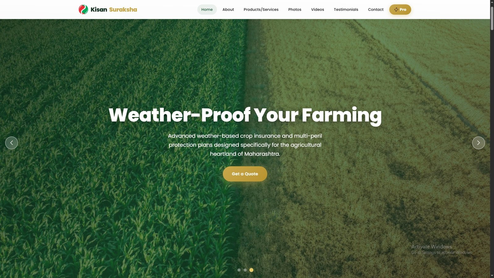 Crop Insurance