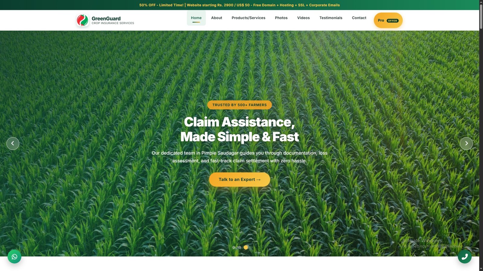 Crop Insurance