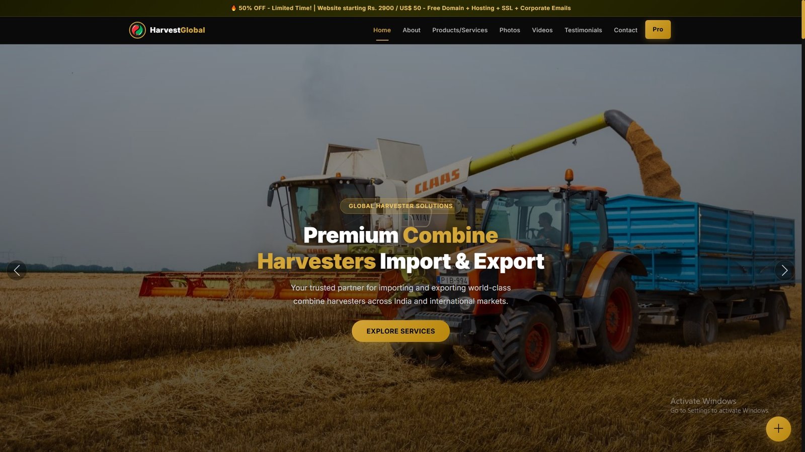 Combine Harvesters