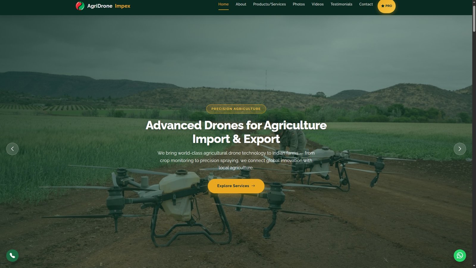 Drones for Agriculture