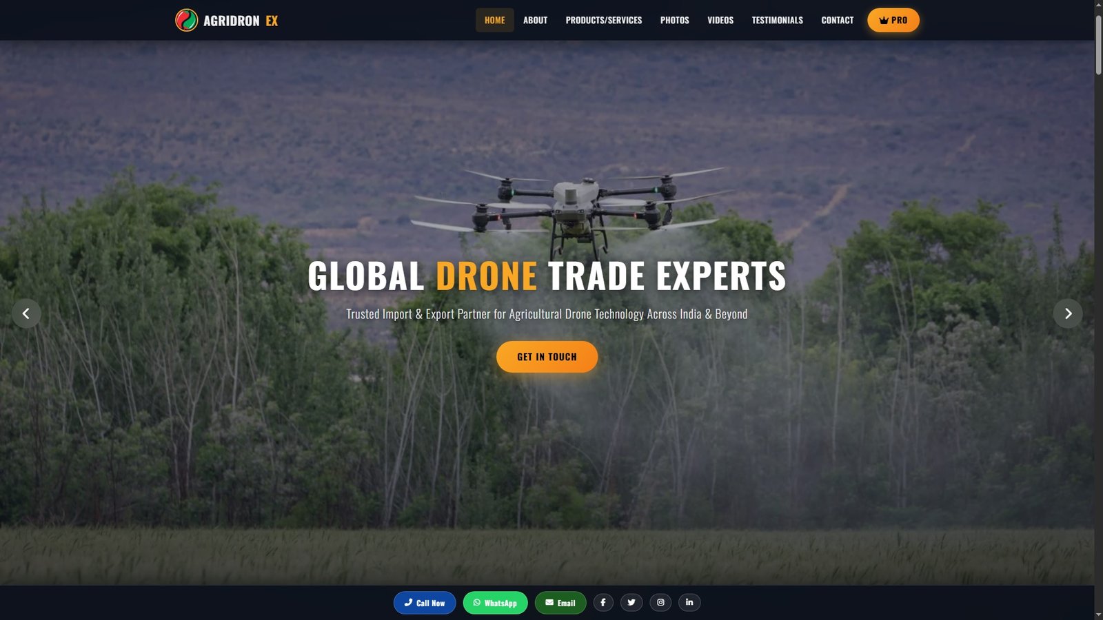 Drones for Agriculture