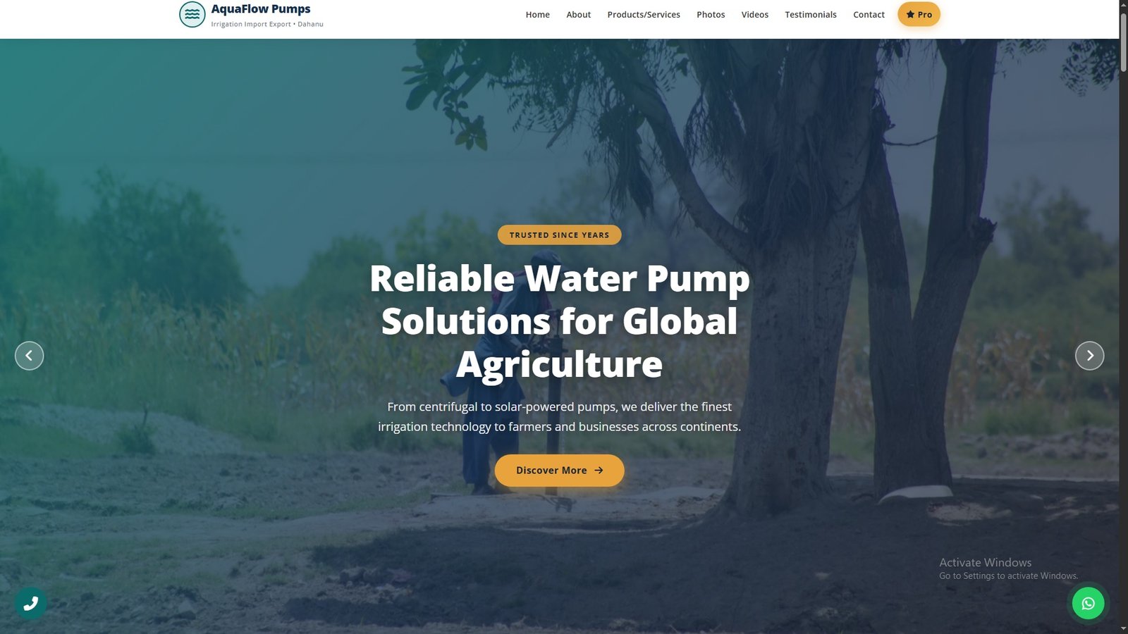 Irrigation Pumps