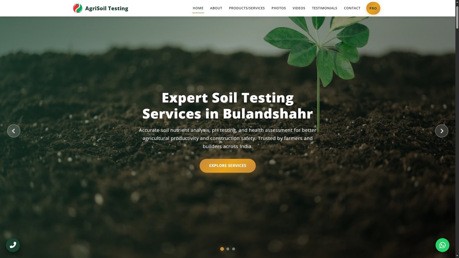 Soil Testing Services