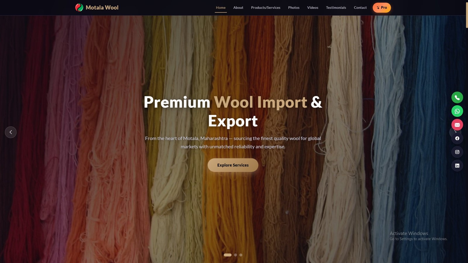 Wool Import Export