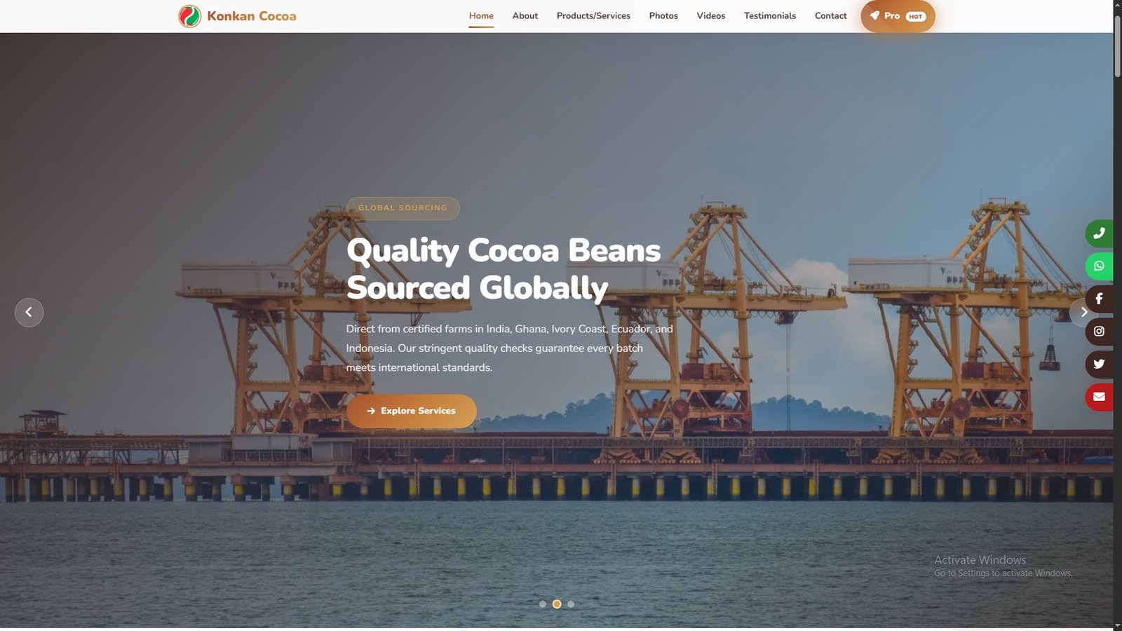 Cocoa Import Export