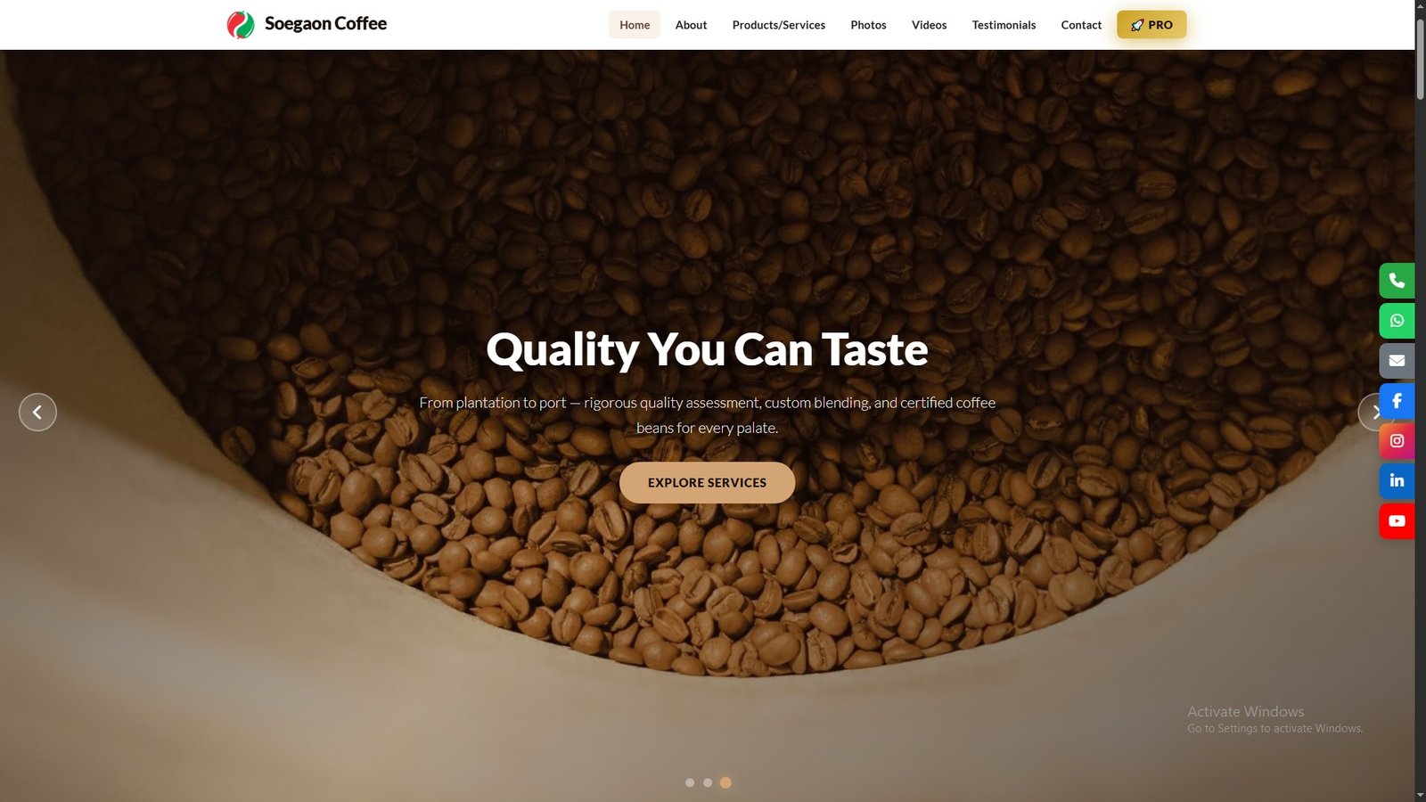 Coffee Import Export