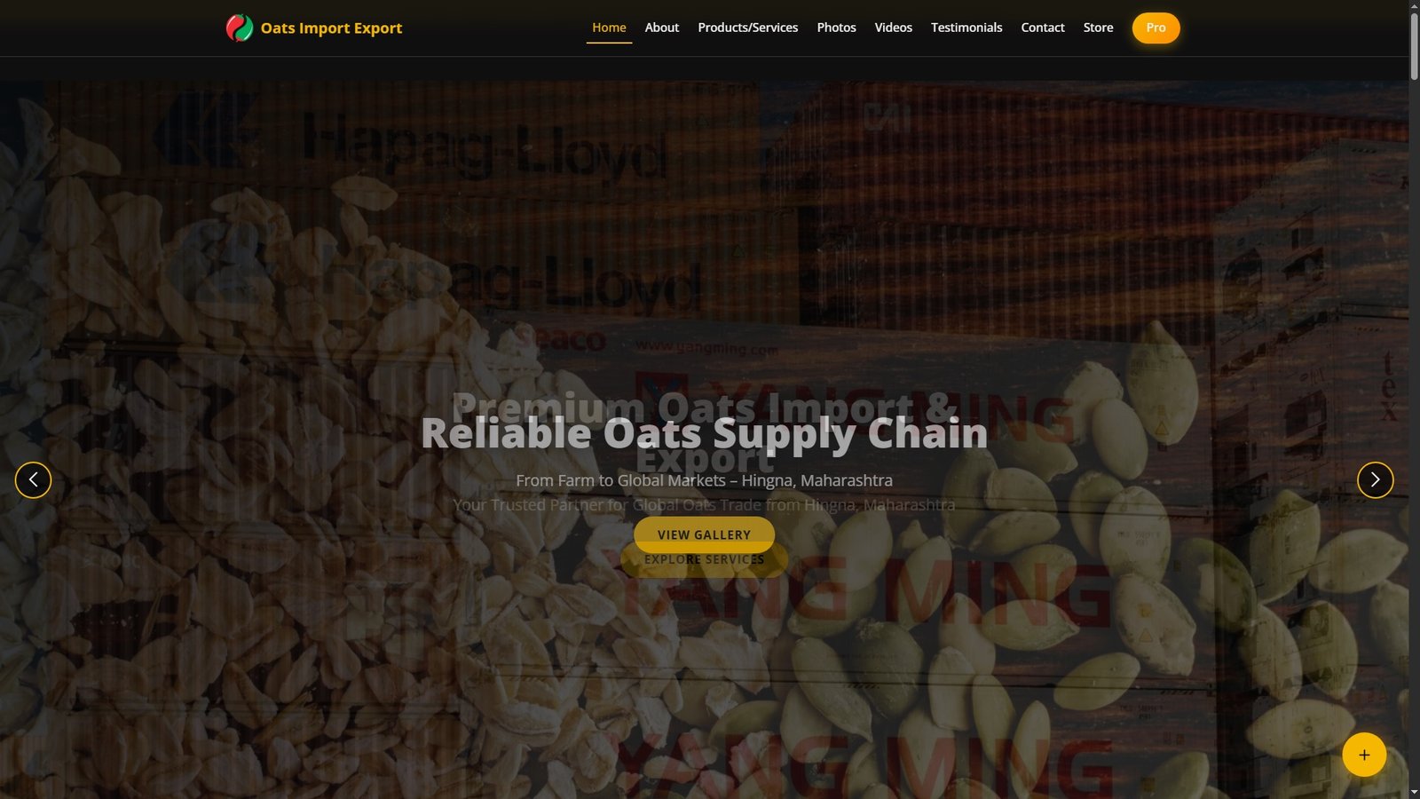 Oats Import Export