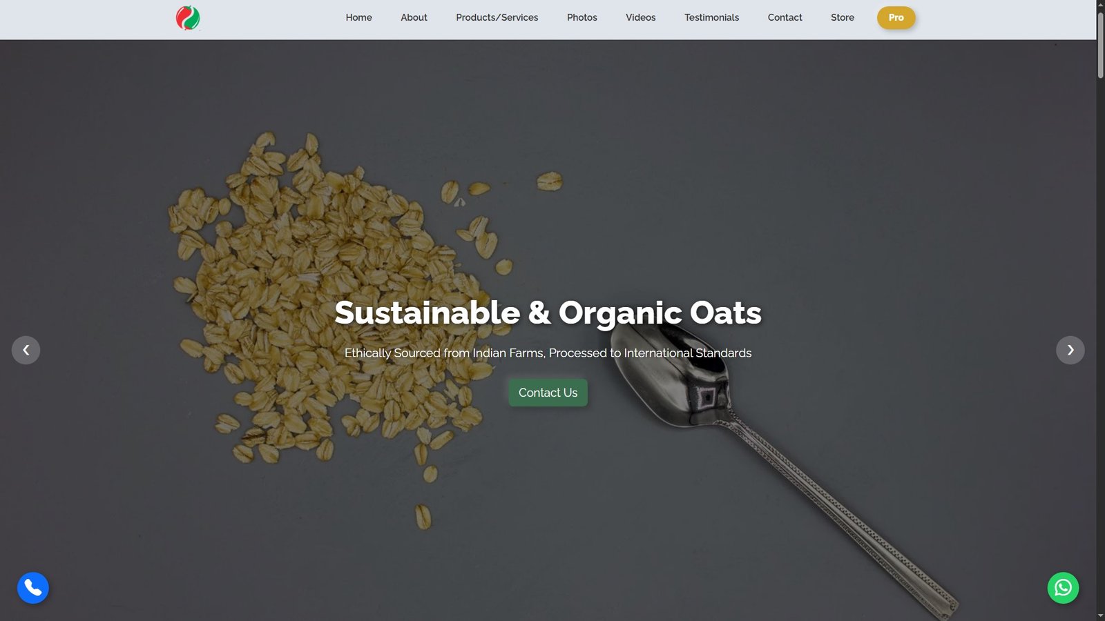 Oats Import Export