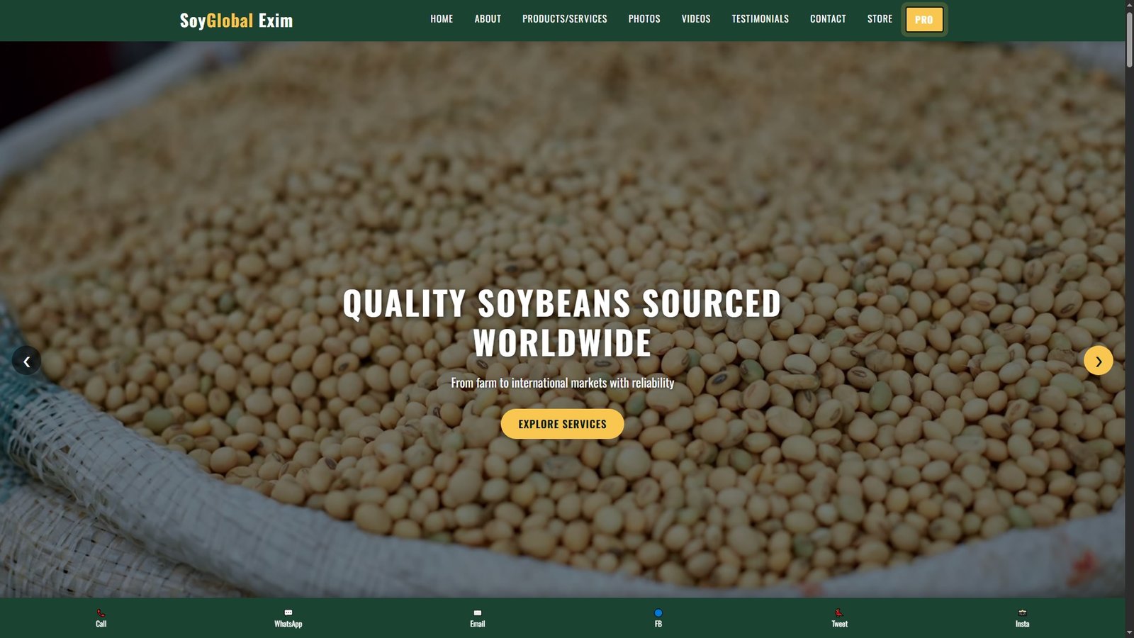 Soybeans Import Export