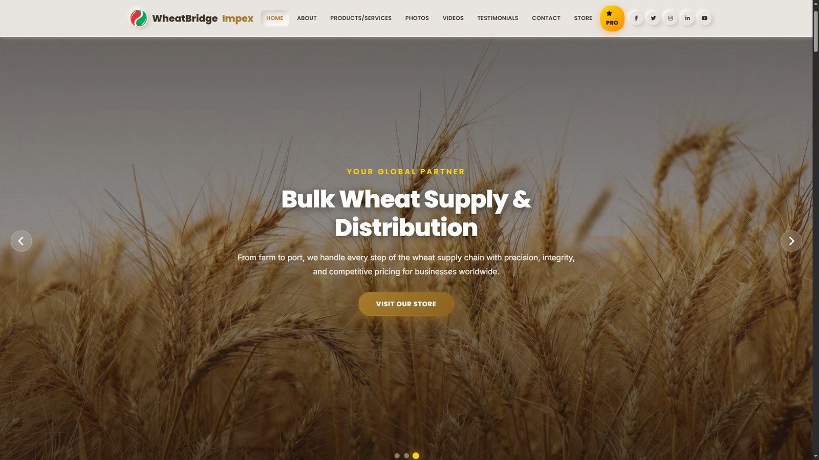 Wheat Import Export