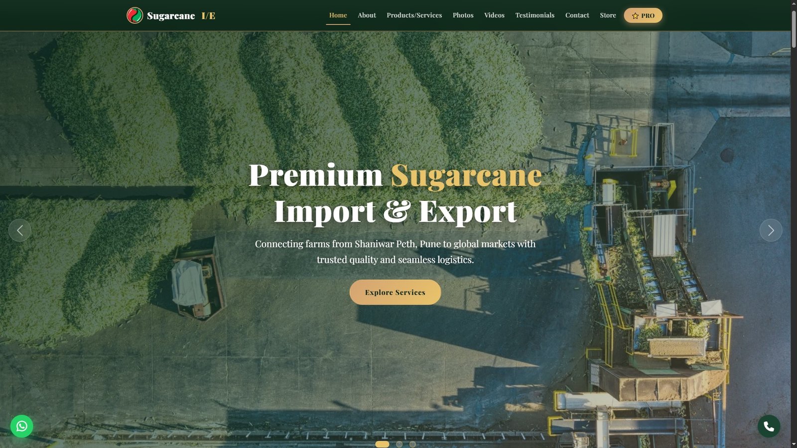 Sugarcane Import Export