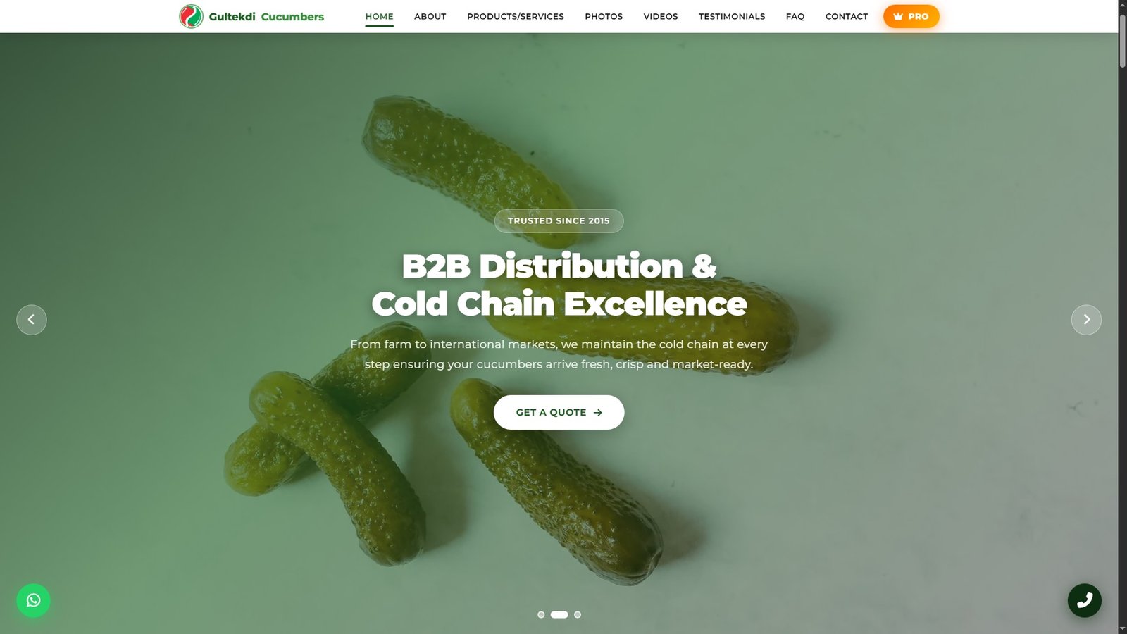 Cucumbers