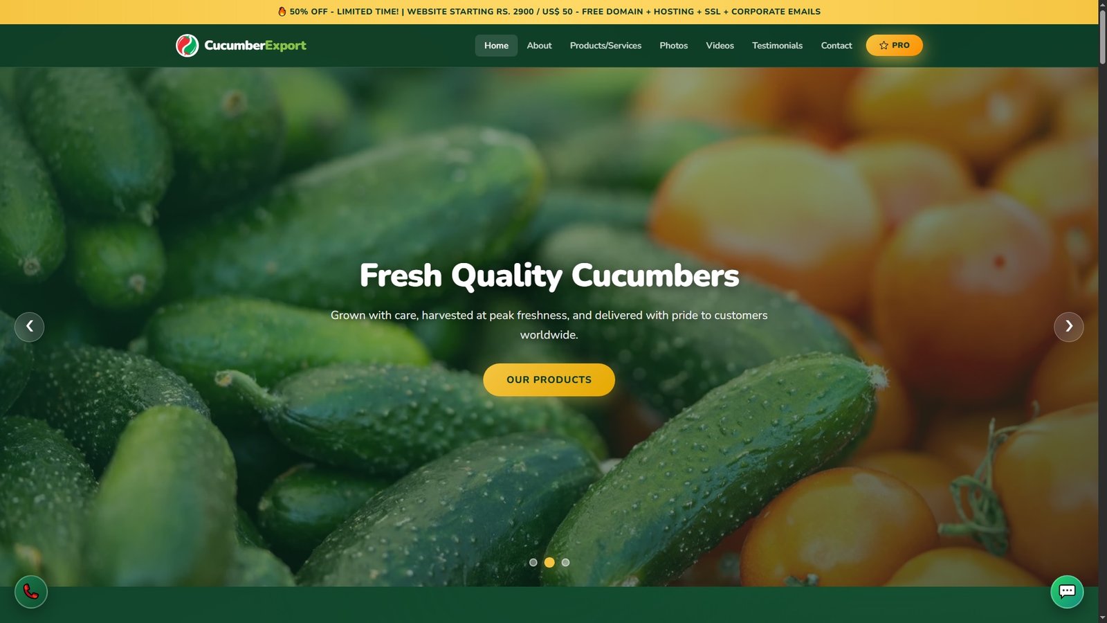 Cucumbers