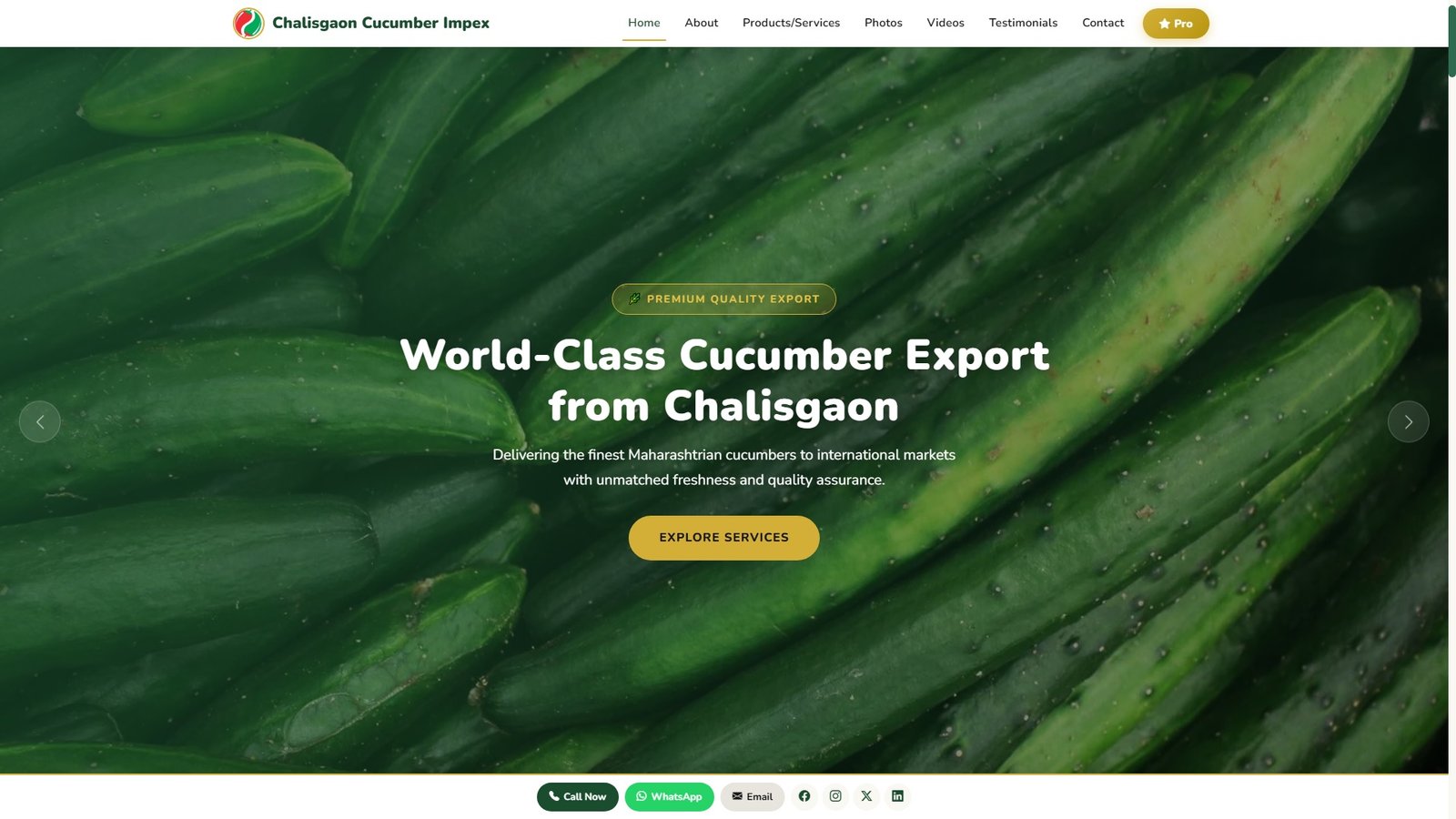 Cucumbers