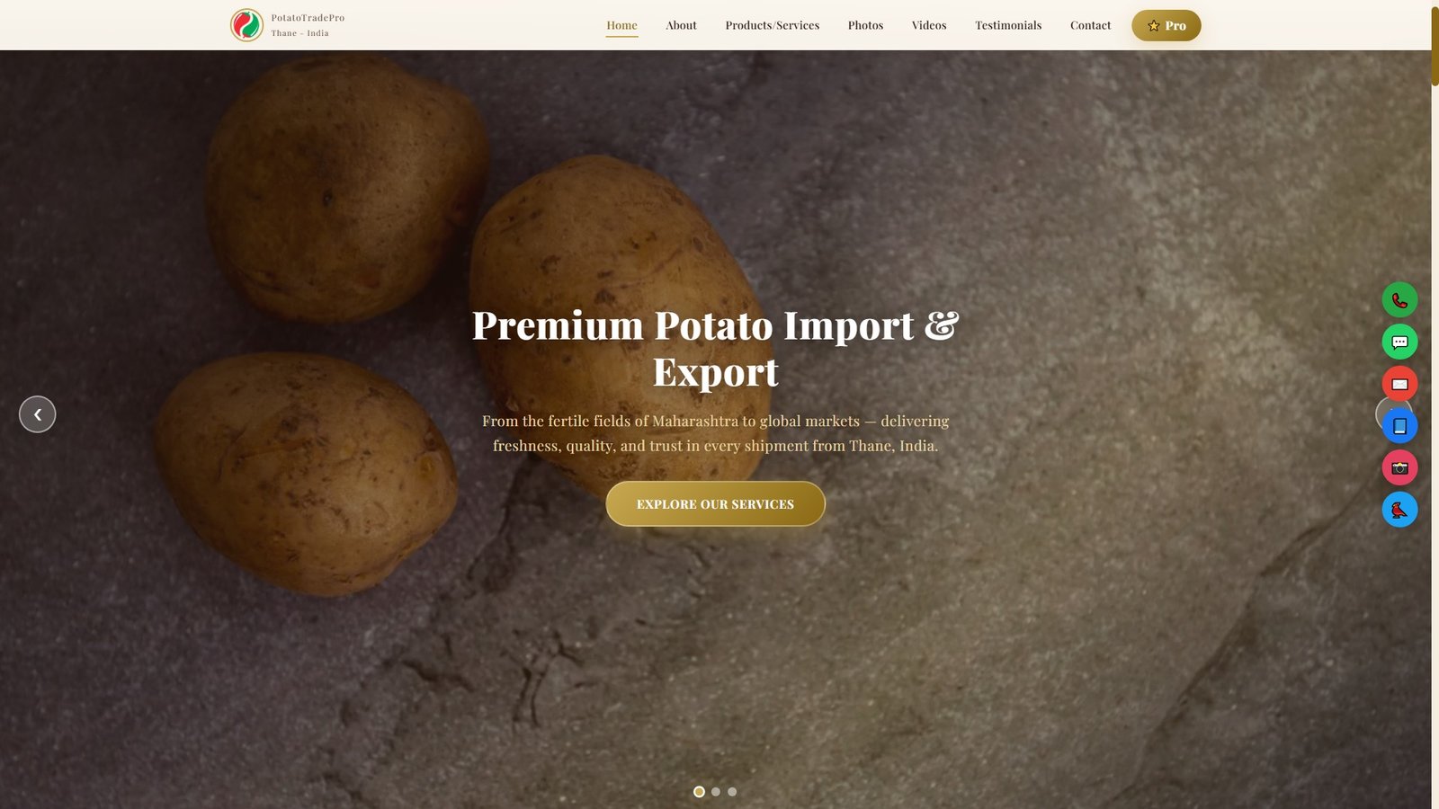 Fresh Potatoes