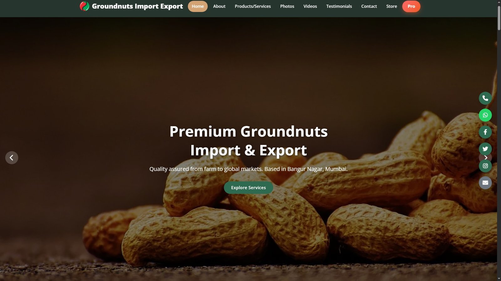 Groundnuts Import Export