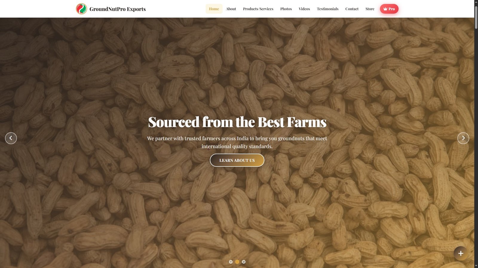 Groundnuts Import Export