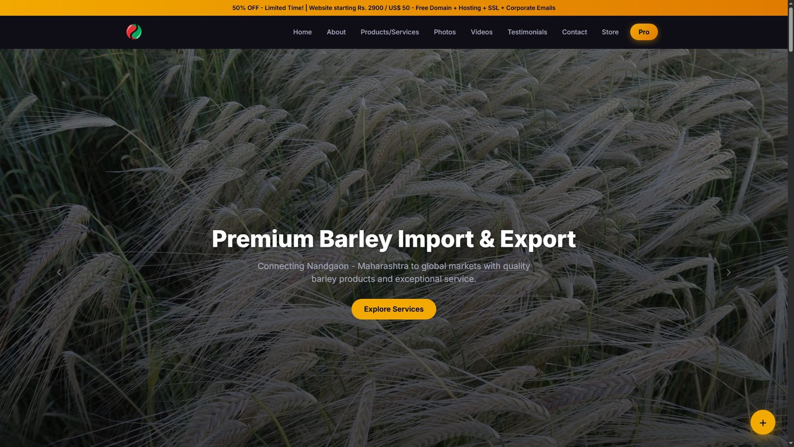 Barley Import Export