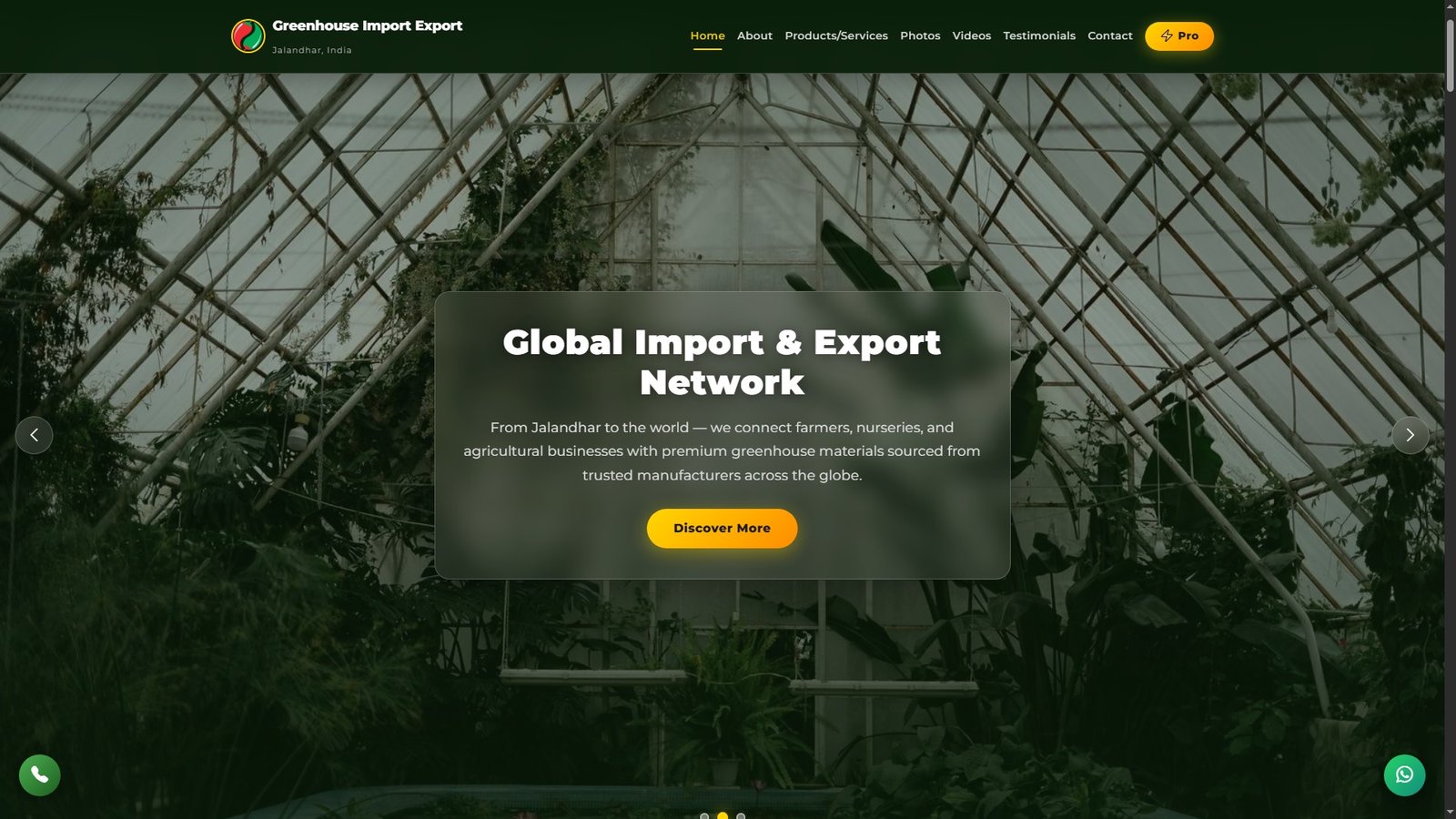 Greenhouse Materials